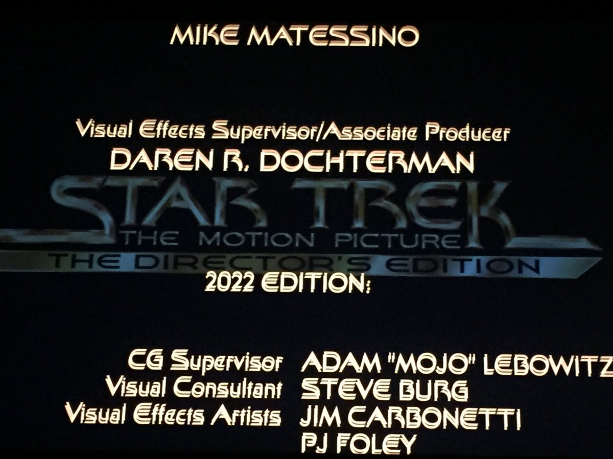 ColdRFusion's tweet photo. Loved seeing the new 4K of Star Trek The Motion Picture Director’s Cut. I thought Ilia’s relationship & story was more intense but my gf Kay said it felt the same. Either way Persis’ performance is fantastic. Catch it on a big screen. #ForBob https://t.co/fXZejW8bGb