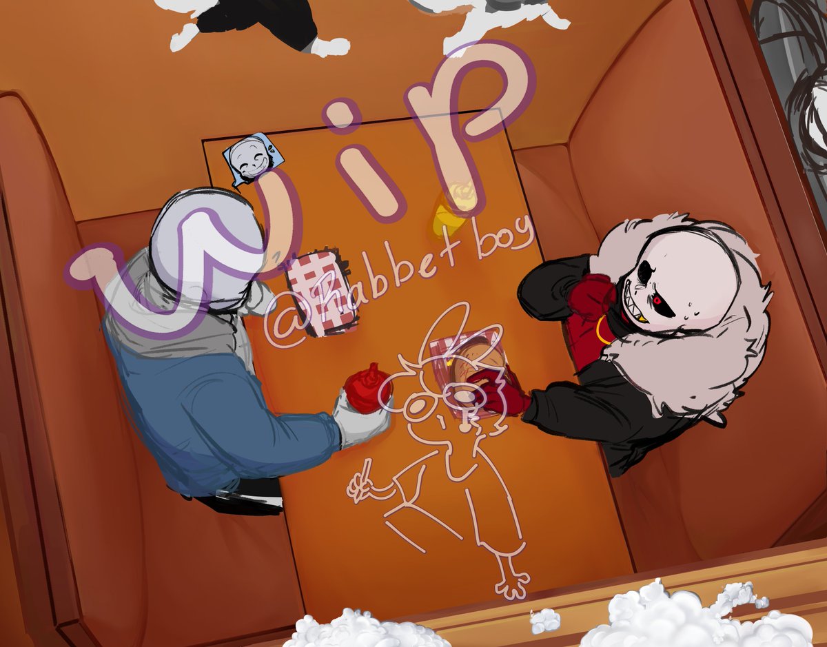 kustard 💕✨💕 #sancest #undertale #underfell #sans #fellsans #undertaleAU #kustard