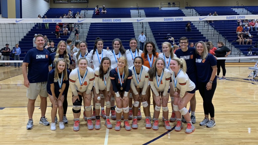 Congratulations to Varsity Volleyball on knocking off Laurens, Chester and Liberty to claim the Silver Championship at the Daniel Tournament!
<a href="/AndrewCMcMillan/">Andrew McMillan</a> 
<a href="/spartanburgone/">Spartanburg One</a>