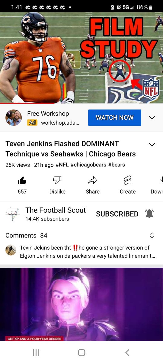 ak2webd3's tweet photo. @AaronLemingNFL @justnfields @lborom_ @TevenJenkins @theqbschool @BryanPerezNFL @NBCSBears @paytonsun @ChicagoBears @lukegetsy @TheBearsWire @PFF_Bears @TTNLNetwork @Hub_Arkush #TevenJenkins did a great job @ RG 4 #DaBears he's a @BigQ56 #QuentonNelson #Finisher w #LarryAllen #ToneSetting who wins #TheChicagoWay=a #SilentAssassin who #MovesnSilence c #Receipts 🧾 of #Bears #ChiTillaKilla on @Sanjit__T's @YouTube cc @olin_kreutz https://t.co/6axczpq1MD https://t.co/vQSZEzzDAj