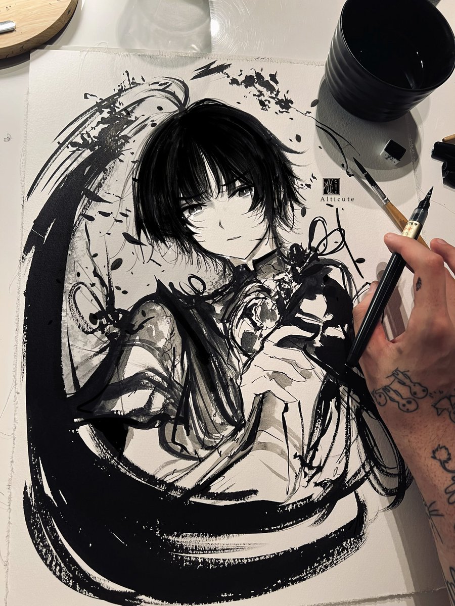 I’ve been waiting on you #scaramouche #散兵 #fanart #genshin