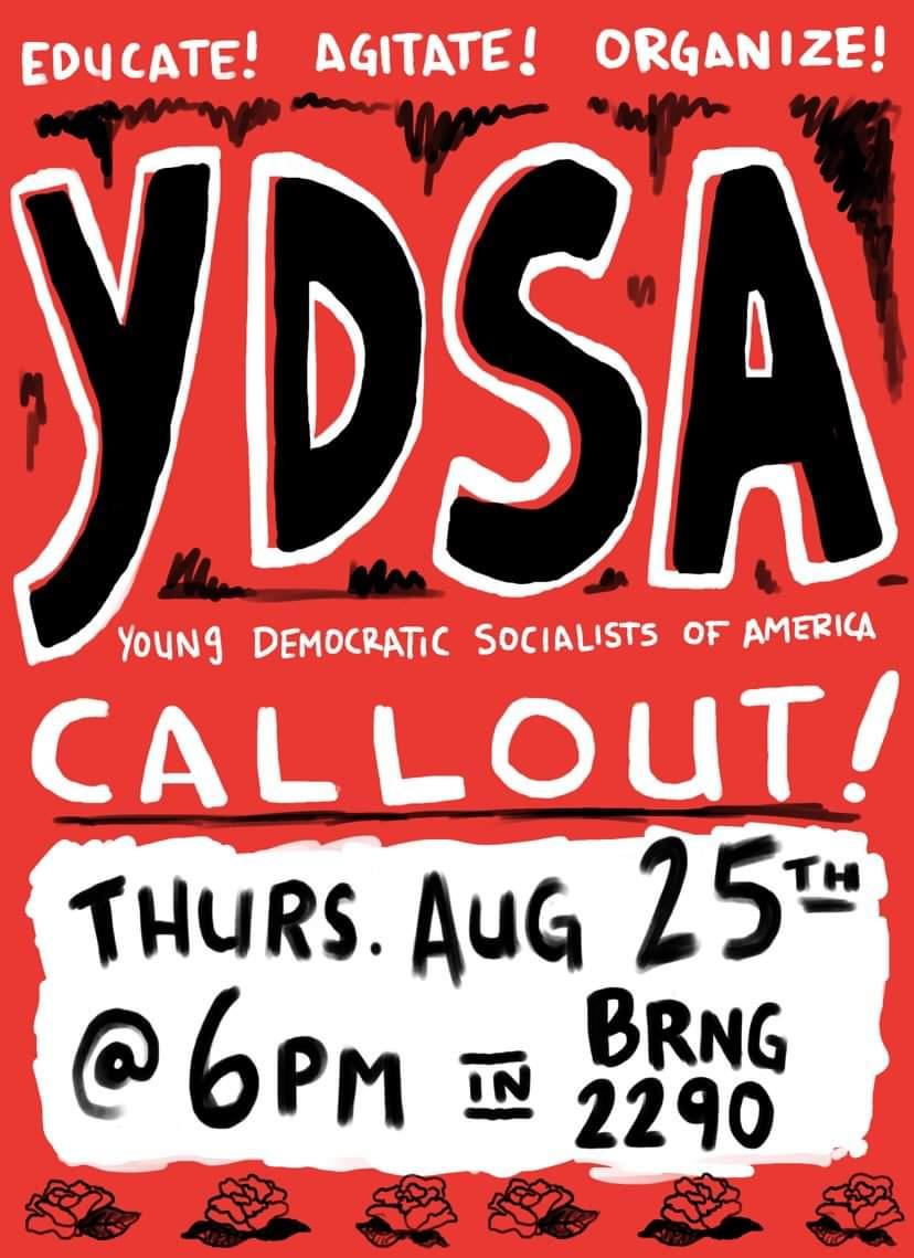 YDSAPurdue's tweet photo. Interested in getting involved this semester? Come to our callout next Thursday in Beering 2290! https://t.co/PZt8gBRqbu