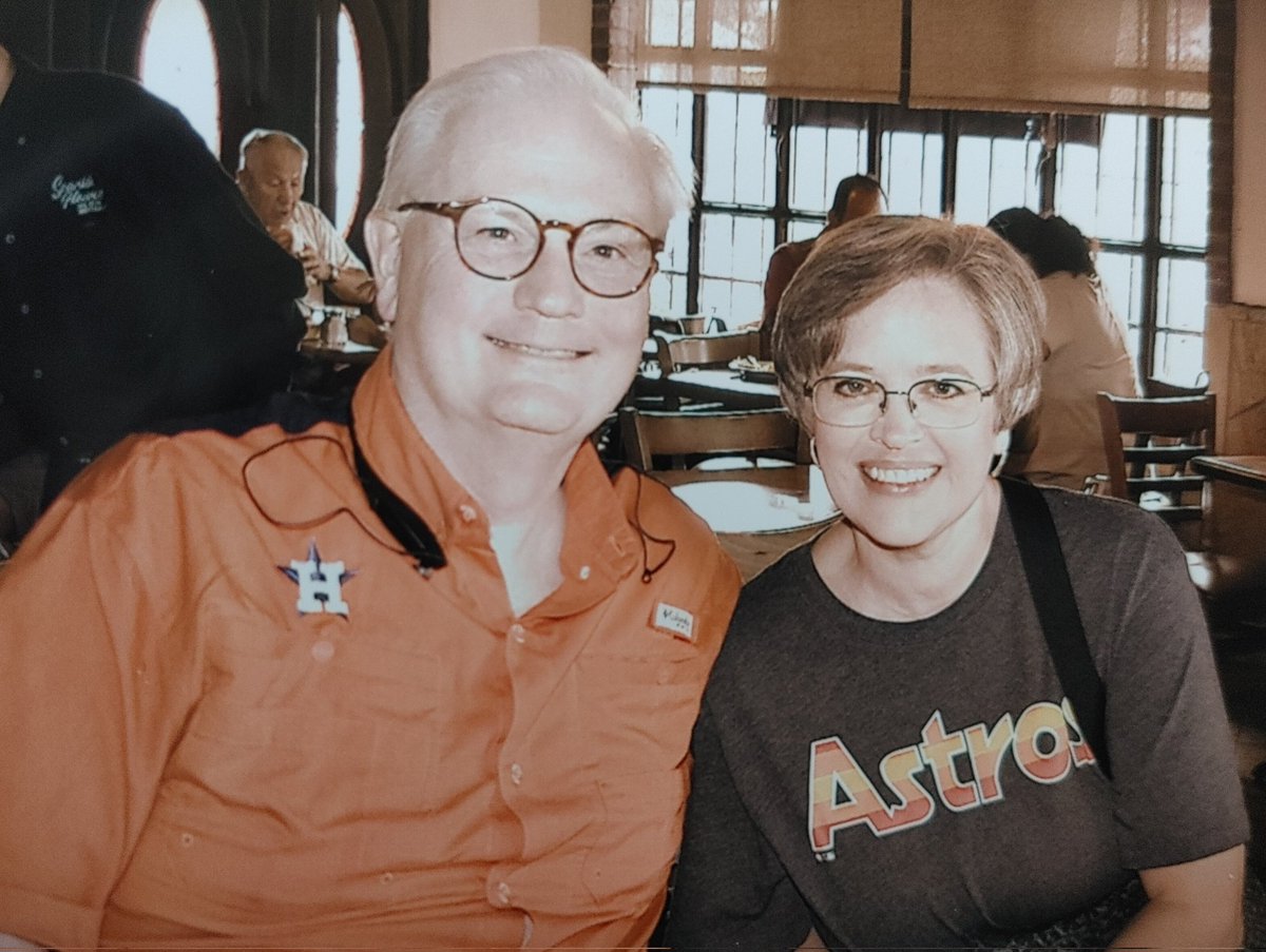 <a href="/RealToddKalas/">Todd Kalas</a> <a href="/JuliaMorales/">Julia Morales</a> attending the game at Truist Park tonight for our 34th wedding anniversary. A Stros win would be a great gift! Let's go Astros!!!