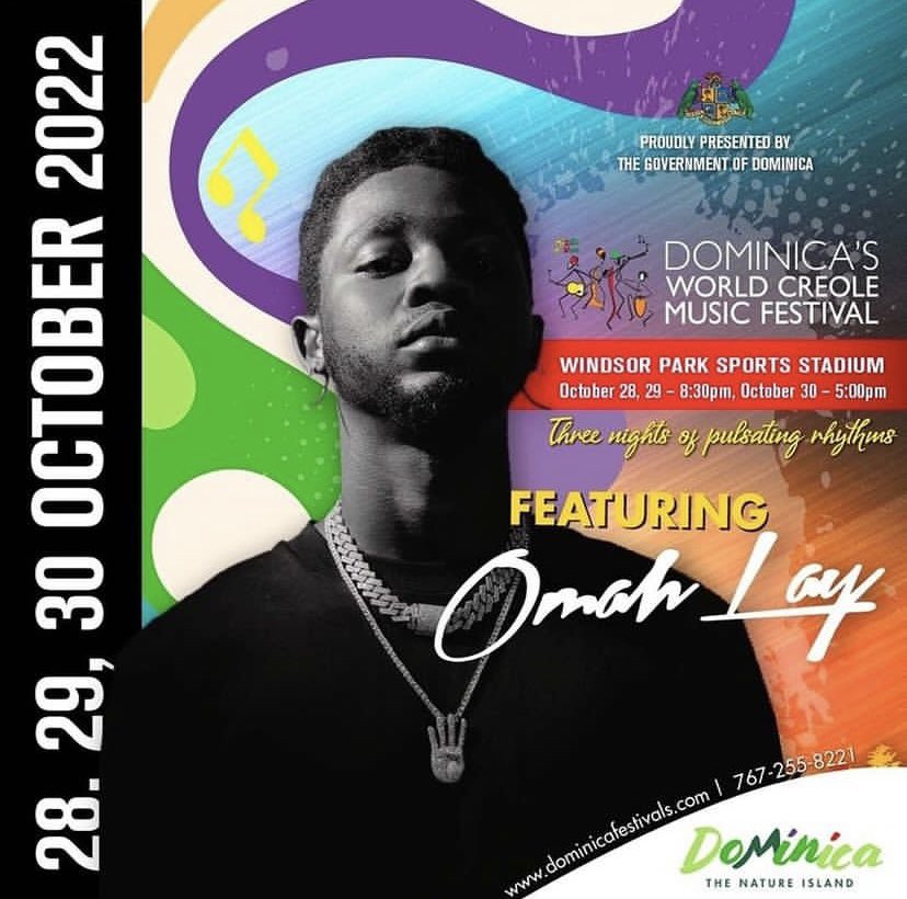 iveinzell's tweet photo. Dominican Fest is October. 
Omah Lay &amp; Burna Boy are the only afrobeats artistes on the line up 👍🏼 https://t.co/gR2OWFZQ3o