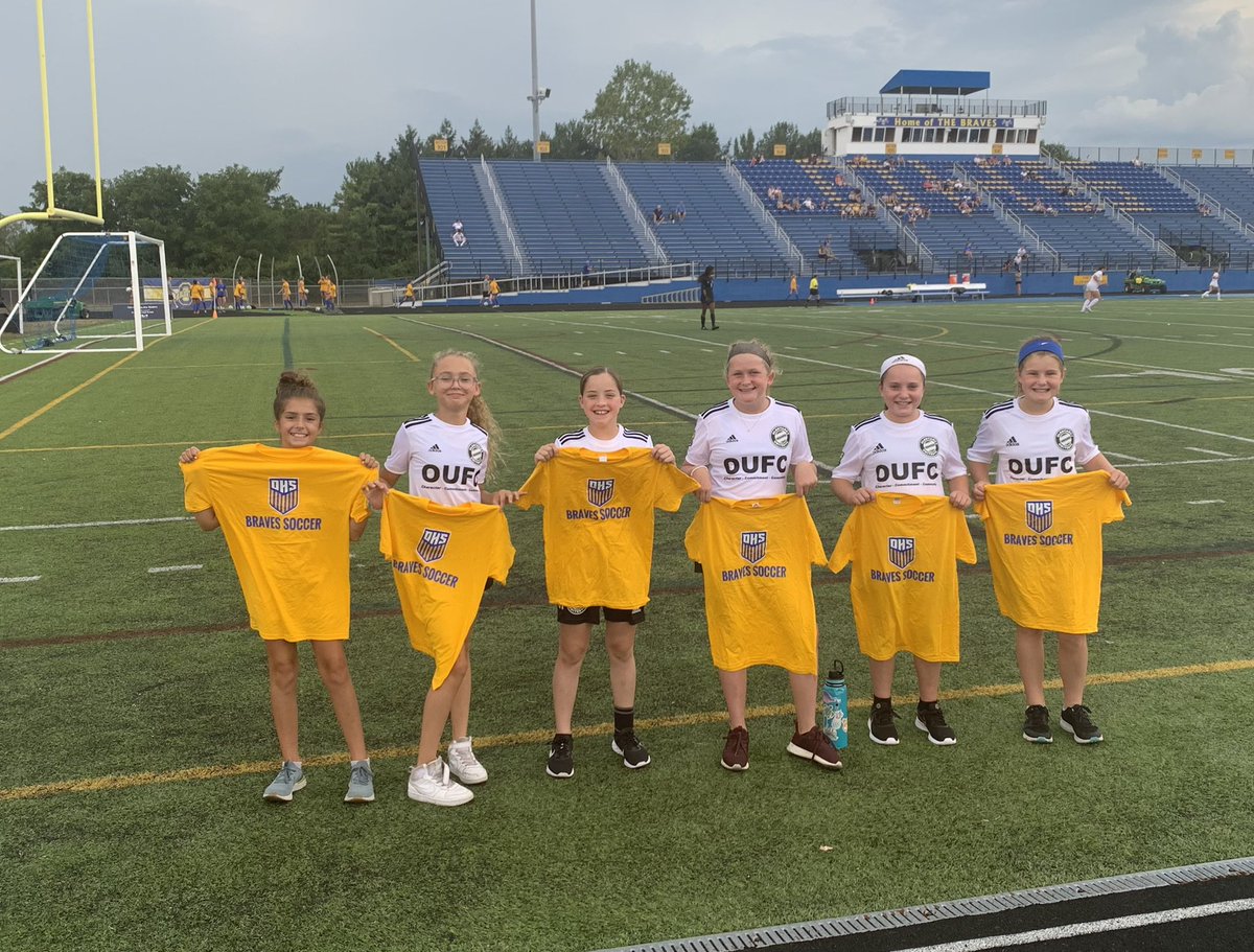 clubohionorth's tweet photo. π¨OUFC SELECT U12G had fun today supporting @olentangywsoc22 as Ball Girls. Braves win 7-0 over Berea! β½οΈπ₯ #WeAreOUFC #OneClubOneCommunity #AttitudeAndEffort #CharacterCommitmentCommunity https://t.co/YO1AZb03v4
