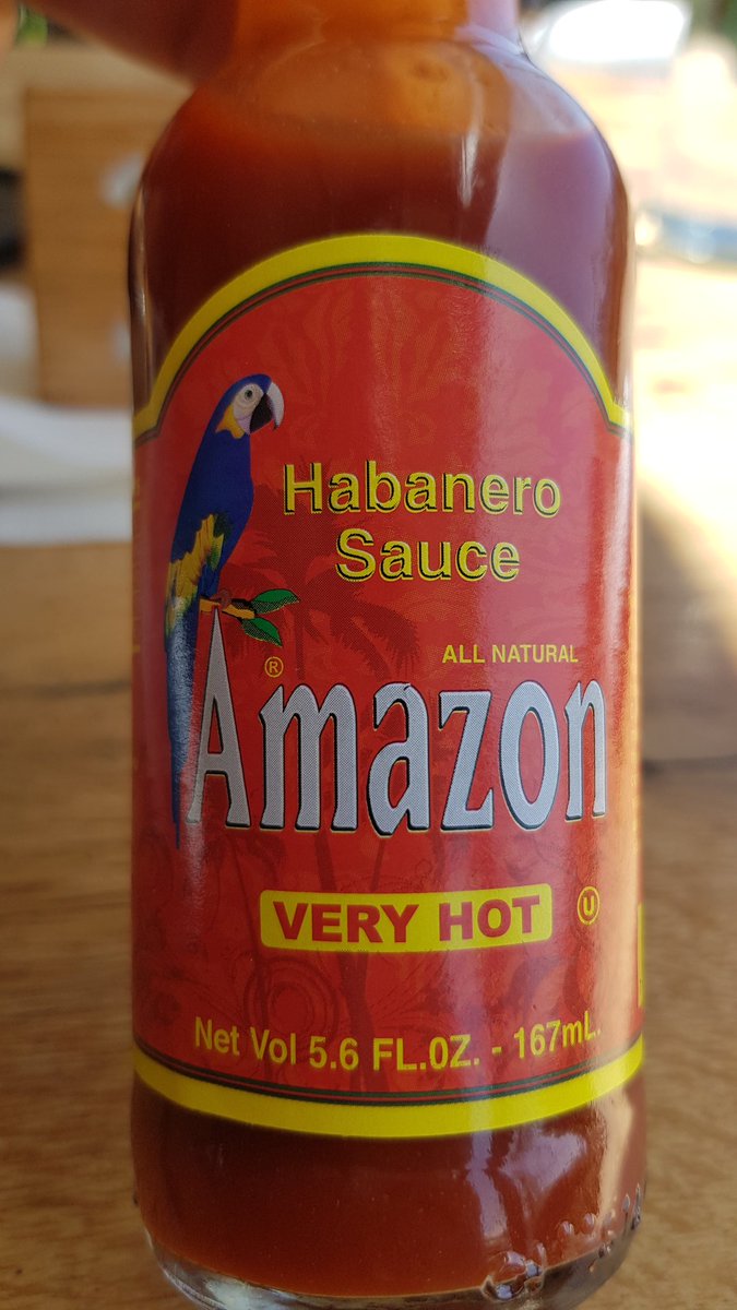 capewinereview's tweet photo. Amazon Habanero Sauce
Colombian chilli sauce, really good, hot & tangy, great alternative to Tabasco
#SouthAfrica #Wine #MiguelChan #Colombia #Lanseria #CulinaryTable #chillisauce #healthyfood #colombian #habanero #mazavaroo #chillies #Gauteng #Johannesburg #Farmall #winebar https://t.co/yT3d6PYWh1