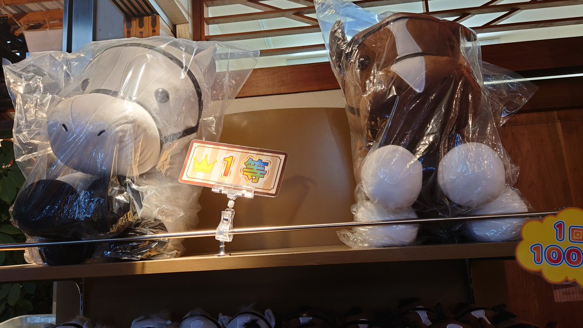 昨日ノーザンホースパークで見た、夏休みエンジョイホースくじ