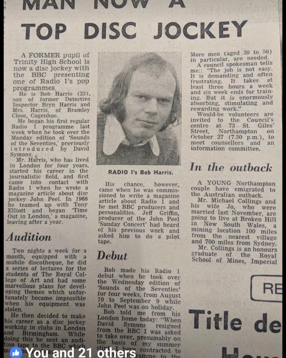 Bob Harris 💙 (@whisperingbob) on Twitter photo I’ve been celebrating an amazing 52 years with the <a href="/BBC/">BBC</a> from my first show on <a href="/BBCR1/">BBC Radio 1</a> and OGWT on <a href="/BBCTwo/">BBC Two</a> in the 70’s to todays <a href="/BHarrisCountry/">The Country Show with Bob Harris</a> on <a href="/BBCRadio2/">BBC Radio 2</a> <a href="/BBCSounds/">BBC Sounds</a> - still here, still broadcasting and still loving every moment.Thanks to everyone who’s joined me on the journey I’ve been celebrating an amazing 52 years with the <a href="/BBC/">BBC</a> from my first show on <a href="/BBCR1/">BBC Radio 1</a> and OGWT on <a href="/BBCTwo/">BBC Two</a> in the 70’s to todays <a href="/BHarrisCountry/">The Country Show with Bob Harris</a> on <a href="/BBCRadio2/">BBC Radio 2</a> <a href="/BBCSounds/">BBC Sounds</a> - still here, still broadcasting and still loving every moment.Thanks to everyone who’s joined me on the journey