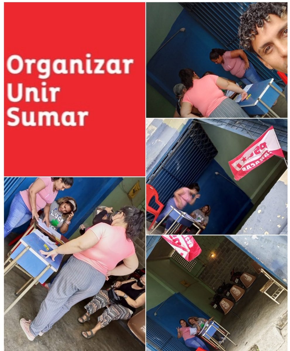 La sala de Computos del Eje 6 recibiendo las actas de las elecciones de las calles que le corresponden . En San Juan la militancia renovando su estructura del PSUV.
#OrganizarUnirSumar #PSUVPorTodaVenezuela 
<a href="/NicolasMaduro/">Nicolás Maduro</a> <a href="/gestionperfecta/">Carmen Meléndez</a> <a href="/pinfantea/">Pedro Infante A.</a> <a href="/Nahumjfernandez/">Nahum Fernandez</a>