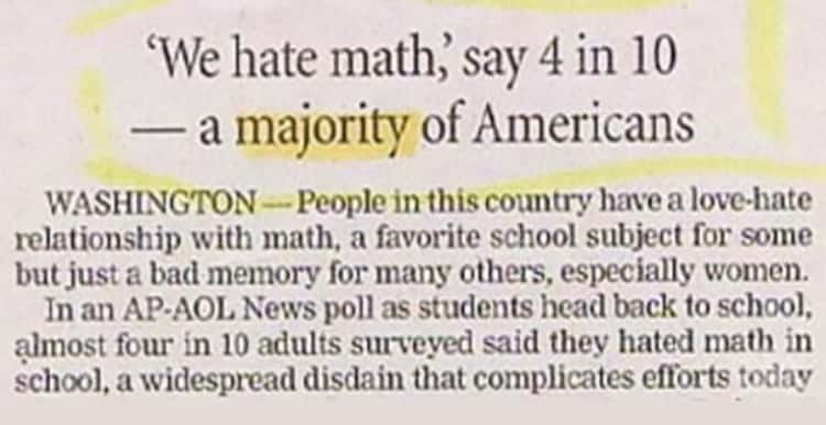 Eclecticakemix's tweet image. Hahaha oh dear 
#hatemath #american #funny #hatemaths #math #maths