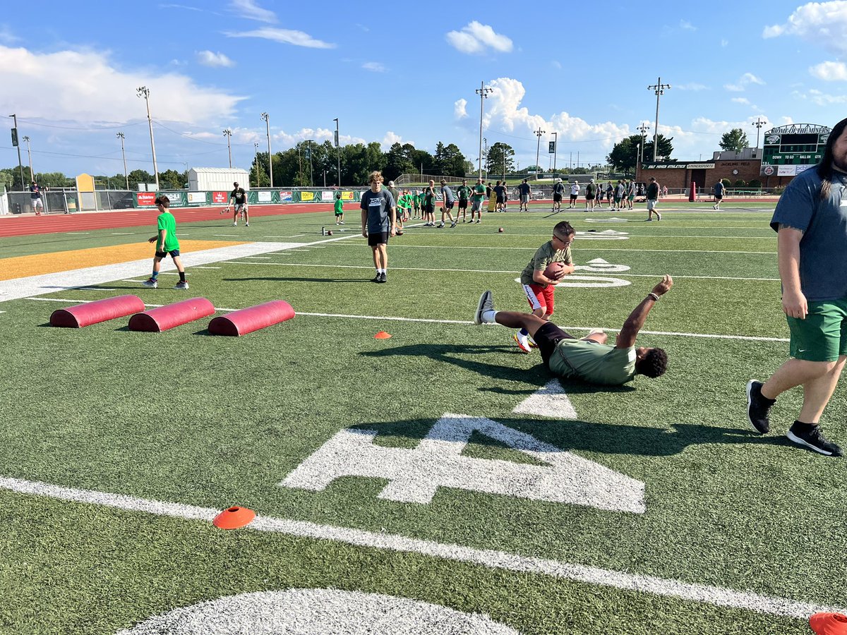 Miners_FB's tweet photo. First annual Miner Maniacs Youth Camp off to a great start!
#FutureMiners #PickAxeTakeNames https://t.co/bgtCetx5Kx