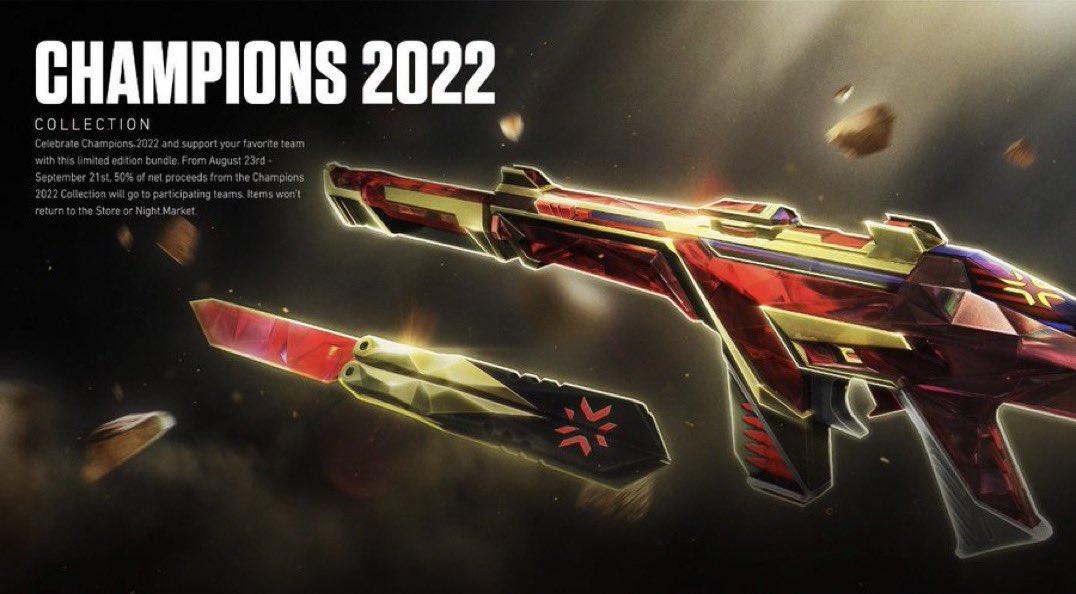 VALORANT Champion 2022 GIVEAWAY

TO ENTER:
✅ Follow @Elitee10K 
✅ Like and RT
✅ Tag 2 friends

Ends August 28th cash app or PayPal | #VALORANT