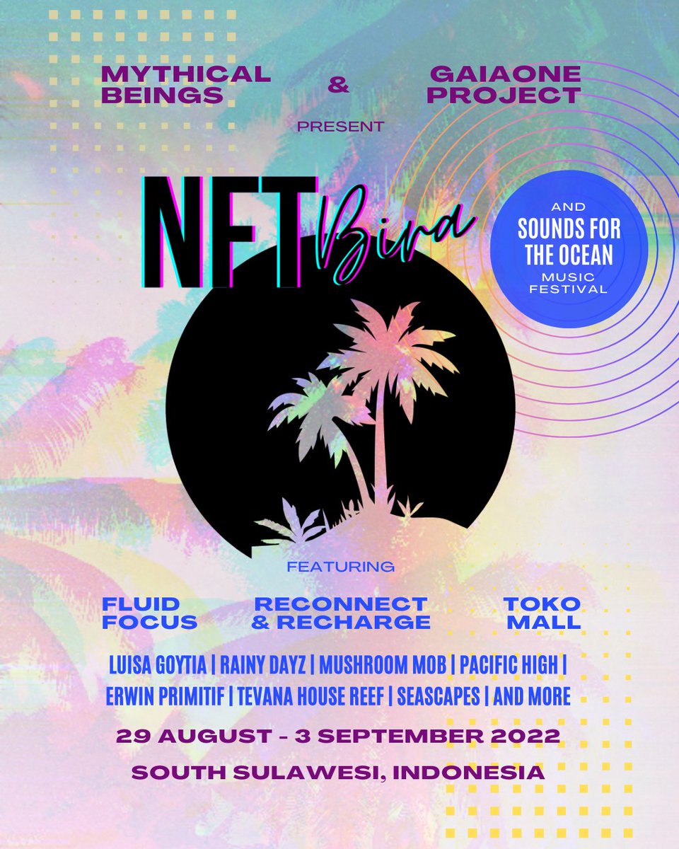 MushroomMob's tweet photo. @mushroommob is so excited to be part of #NFTBira

It's going to be an exciting week talking about
👉 Mindfulness in the Metaverse
👉 Earth restoration
👉 The creators' economy

🔗https://t.co/WT6i08y7yr

#NFT4good #NFTCommunity #NFT #IRLEvent
@MythicalBeings_ https://t.co/roGHDl5Xl3