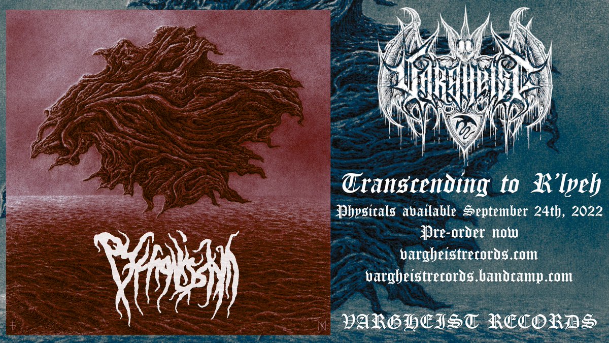 vargheist's tweet photo. NEW RELEASE ANNOUNCEMENT :
Vargheist Records has signed PYTHONISSAM for a September 24th, 2022 Release. 
"Pythonissam is a US two-piece Psychedelic Funeral Doom band. Pre-order now https://t.co/ixwUcm7DPp #deathdoom #funeraldoom #pythonissam https://t.co/kcGYfg49Ap
