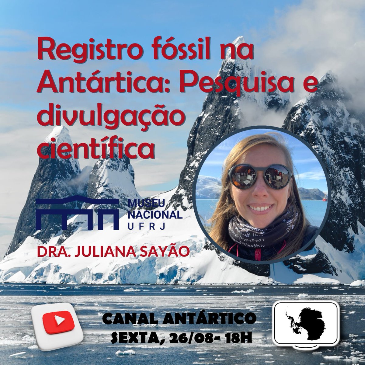 CanalAntartico's tweet photo. Nossa próxima ICE-LIVE IMPERDÍVEL!!! 
⬇ Link para acesso.🎯📢❄⏳
https://t.co/jYdslNyNvt
#antártica
#continenteantártico
#canalantártico
#divulgaçãocientífica
#pesquisaantártica
#polarscience
#antarctic
#savethedate 
#antarcticchannel https://t.co/NH7FS3bDCg