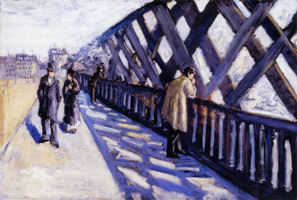 Pub_Hist's tweet image. Gustave Caillebotte
Study for Pont de l'Europe
