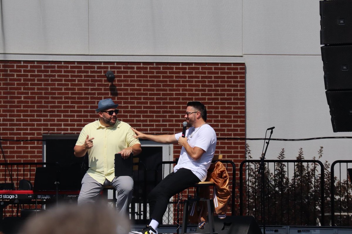 PastorCLW's tweet photo. Check out my interview with Danny Gokey. One of my favorite segments of Fellowship fest each year. Danny is such a great guy with a kingdom mindset.
#fclife https://t.co/g7lTckbPZ9 https://t.co/83jb93hFR5