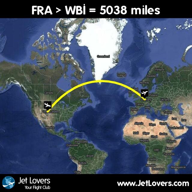My flight #482 on #JetLovers: FRA > WBI - another 5038 miles in the air! jetlovers.com/profile/10801/…