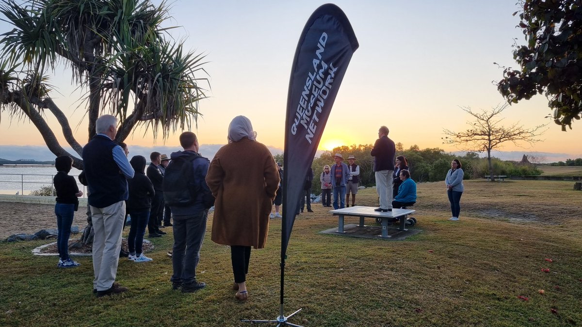 Qld_ScienceWeek (@qld_scienceweek) on Twitter photo Early morning bird walk with <a href="/HugePossum/">Hugh Possingham</a> <a href="/qldscience/">Queensland Science</a> to kick off the Unearthed free community science event in Mackay. What will we spot today?
<a href="/qldmuseum/">Queensland Museum Kurilpa</a> #unearthedQM Early morning bird walk with <a href="/HugePossum/">Hugh Possingham</a> <a href="/qldscience/">Queensland Science</a> to kick off the Unearthed free community science event in Mackay. What will we spot today?
<a href="/qldmuseum/">Queensland Museum Kurilpa</a> #unearthedQM