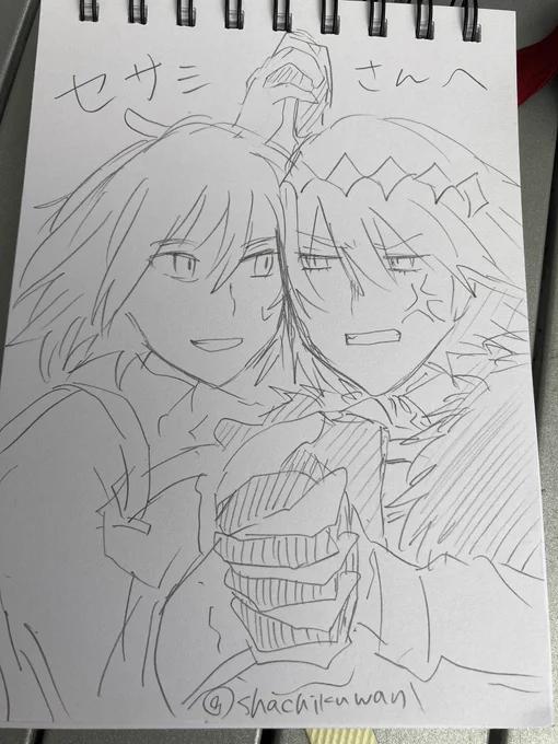 ドーベルマンさんに描いてもらった🥰🥰🥰🥰🥰🥰🥰🥰🥰 