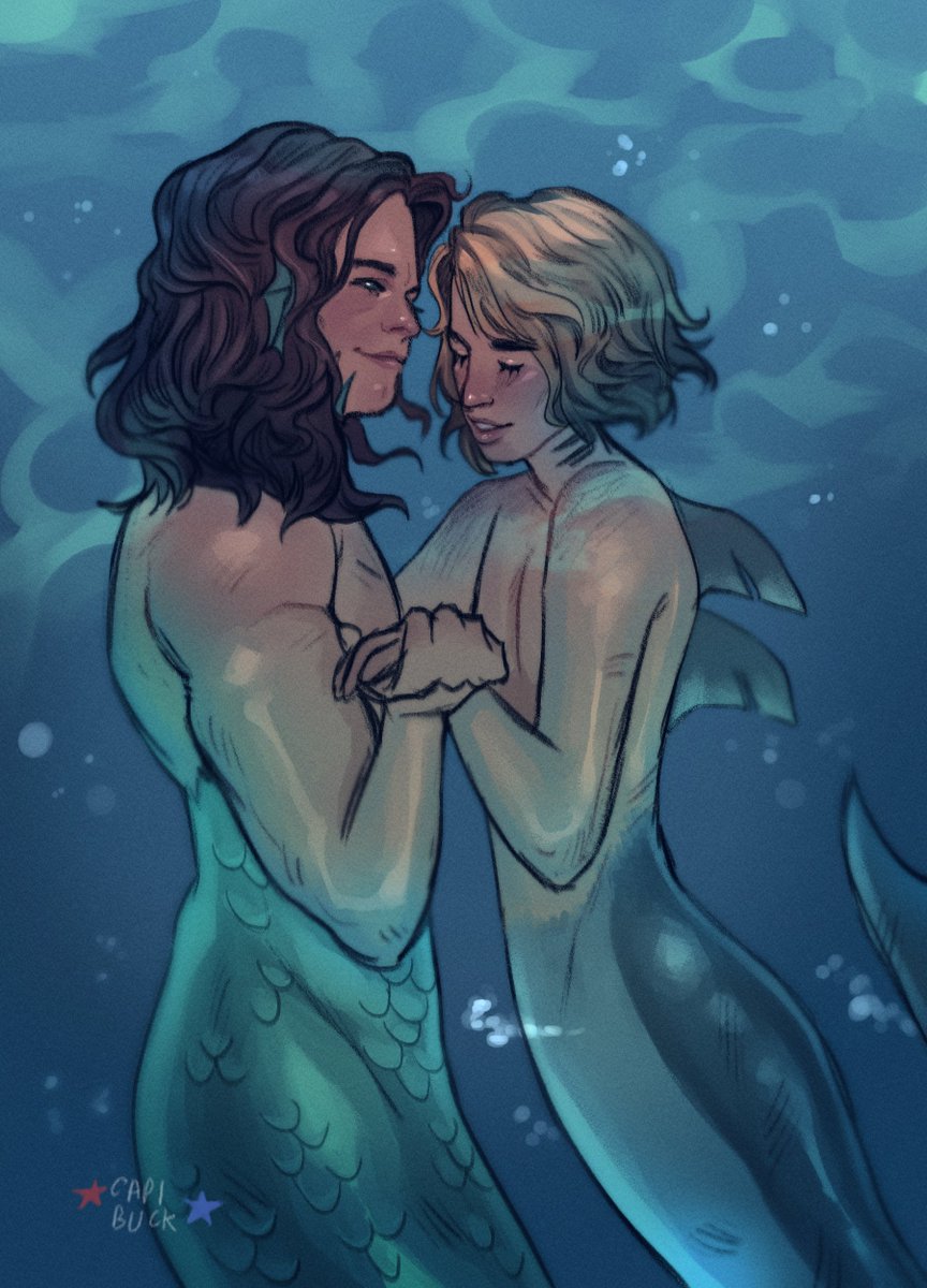 capi_buck's tweet photo. Merman Stucky AU 💙
#stucky #steverogers #buckybarnes #wintershield #au #capibuck https://t.co/d4vLVGjmgD