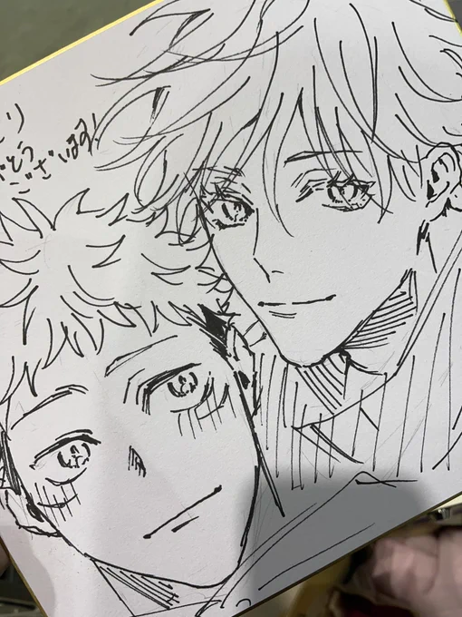 色紙のイラスト貰ってくださる方いらっしゃれば……
ポスターは決まりました! 
