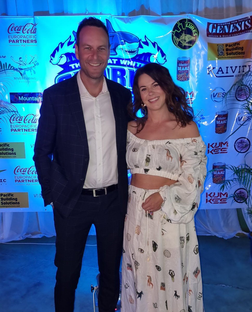 Had a wonderful night in #Lautoka at the Northern Club for the GWS fund-raiser with the very beautiful @KelNewstead_! What a brilliant night of fashion, fund-raising and wonderful company. 🙏 @8Mountains - superb night in beautiful Sugar City!