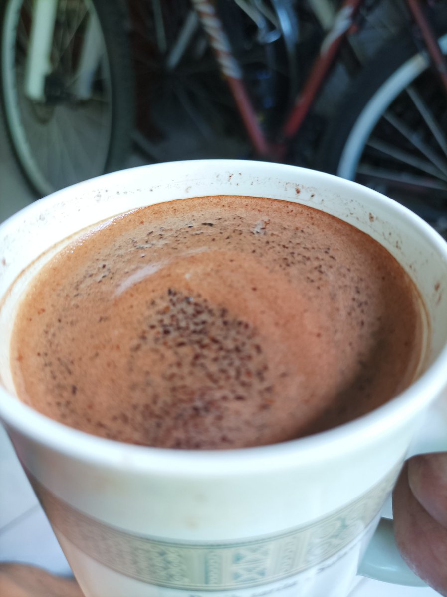 Semangat pagi, ngopi sik lurr. #kopieddy Tubruk #DSPMandalika House blend Arabika dan Robusta Tepal, Batu Lenteh, Sumbawa. "Mantap diseruput &amp; perlu"