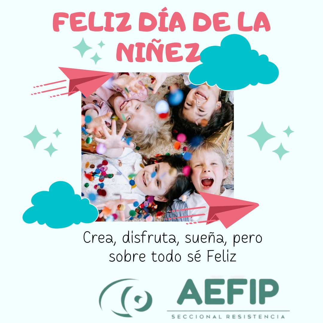 AefipR's tweet photo. Feliz día de la Niñez a l@s más pequeñ@s de la familia.
#DiaDelNino https://t.co/wCWp3L1qnH