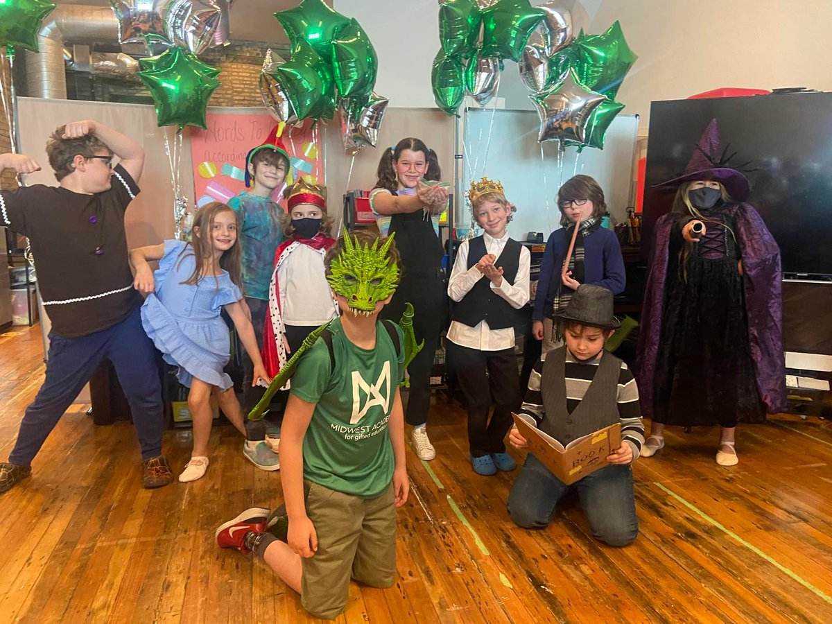 Six days until MAGE opens its beautiful new doors on the school year! Today we are reminiscing about our talent show and looking forward to this year's! I liked watching my friends in the talent show." “We all had fun writing a play together, "The World’s Dorkiest Princess".