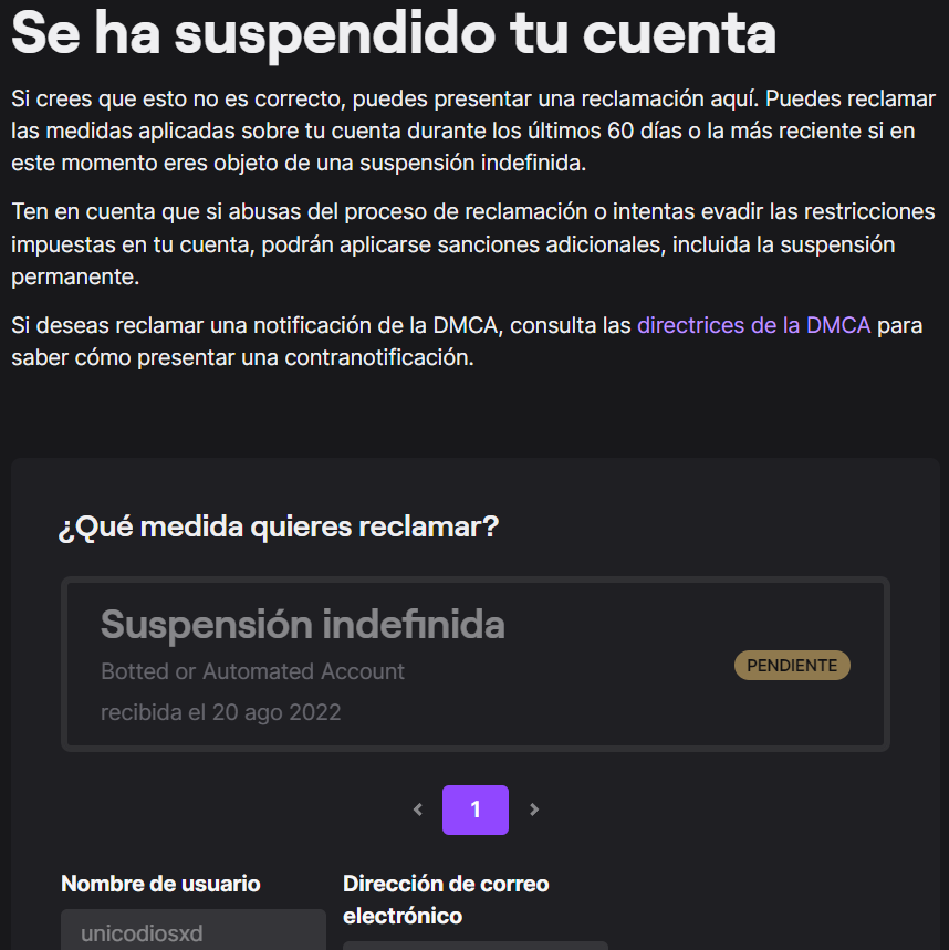 UnicodiosXD's tweet photo. @TwitchLatam no soy un bot, hace mucho que no hacia directos pero ahora que regreso, me tratan de bot, huh https://t.co/1holXzQVNK