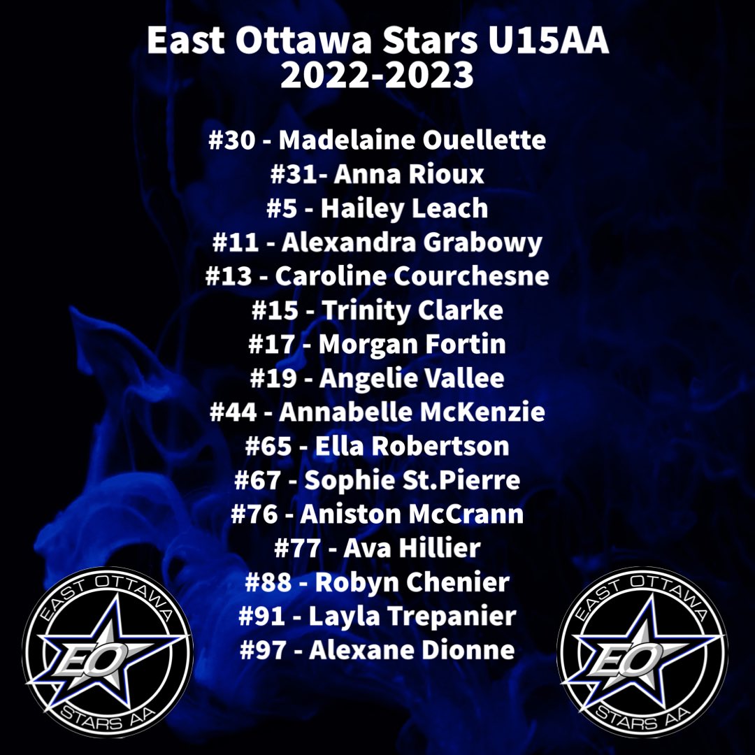 eostarsaa's tweet photo. Our 2022-2023 Rosters! https://t.co/fyHUwHl6ba