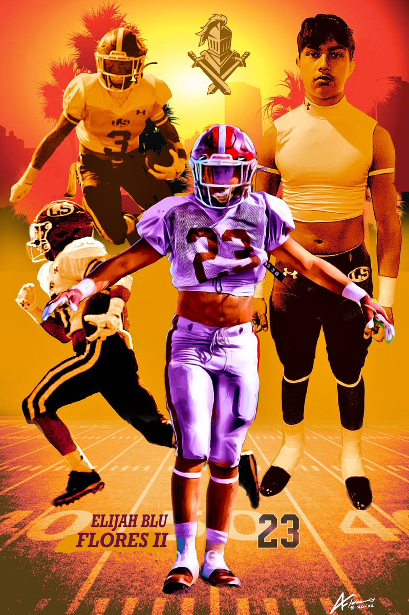CoachAFlo's tweet photo. Elijah Blu Flores II @elijahblue_3 (mixed-media) #nft #football #laserna #california #cif #southernsection #photoedit #art #digitalart #varsity @elijahblu_5 
———————————————————- ——————.                         📸 @rolling_photography127 &amp; @elijahblu_5 https://t.co/6PljaCuwpI