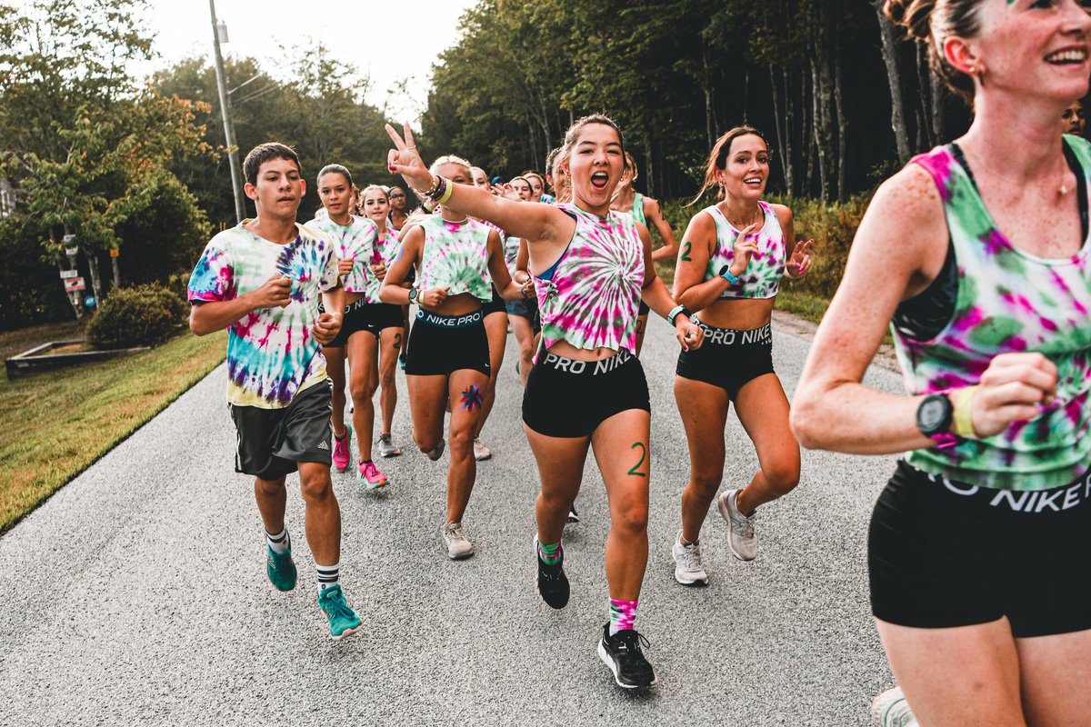 All smiles on the way to Woodstock!