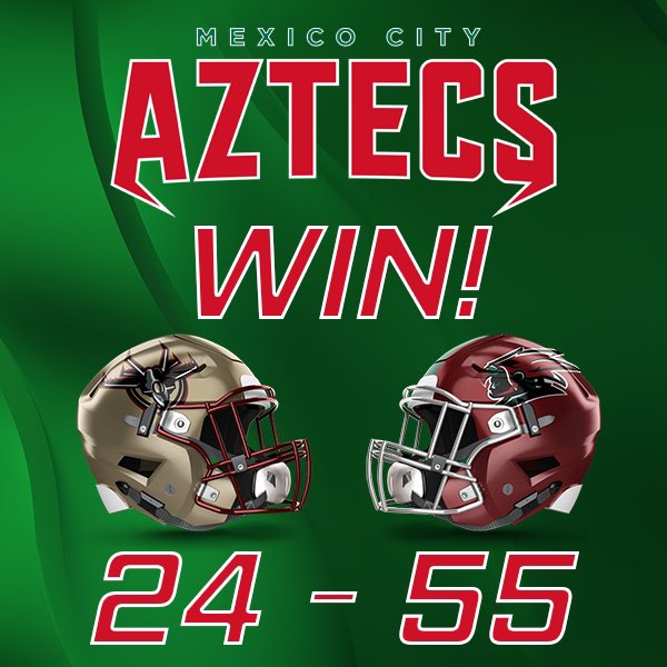 The Mexico City Aztecs beat the San Diego Mavericks 55-24 on a night where Matt Willson was the first SFL quarterback to reach 50,000 passing yards. Other milestones include Ray Bentley getting his 100th career touchdown and Jeffrey Daggs getting his 1,000th career tackle.