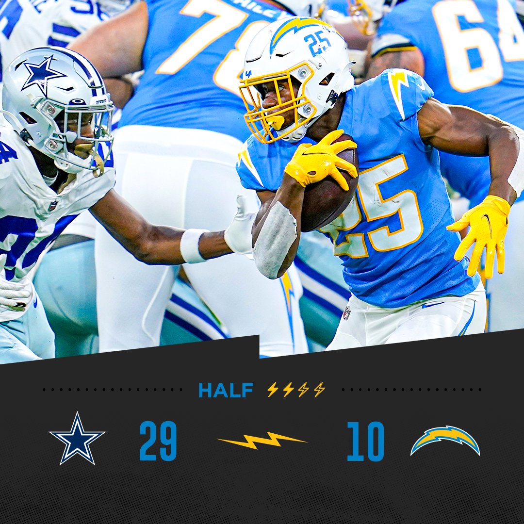 Cowboys at Chargers / Twitter