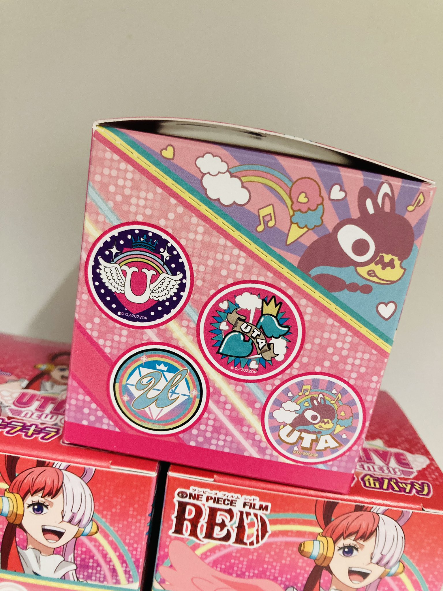 ONEPIECE ワンピース アルティメットクルー 缶バッジ 10個 ウタ ONE PIECE ワンピース アルティメットクルー 缶バッジ ウタ