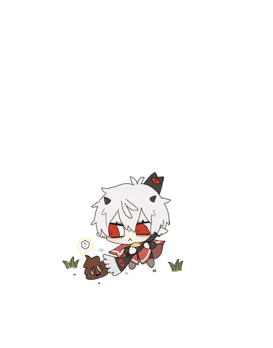 ウンチ掃除してくれる教祖様#KuzuArt 