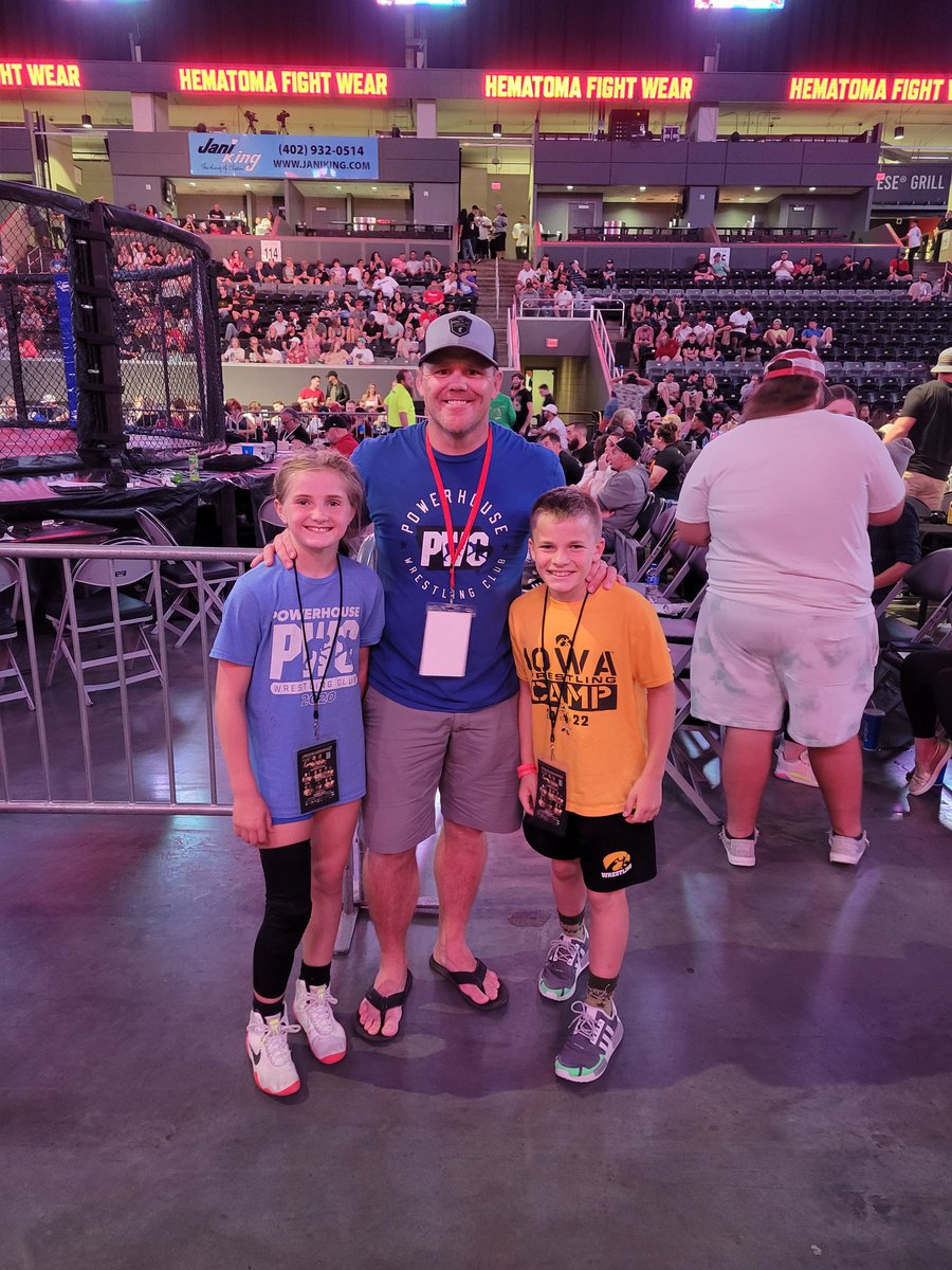 So proud of these two.  They represented #PowerhouseWC tonight at #DynastyCombatSports