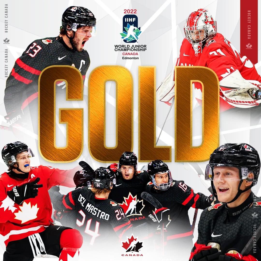 What. A. Finish!
WOW! 🤩

Even a goalie needs a little help from their friends every now and again… 🥅

Oh. CANADA!! 🇨🇦
🏆
World Juniors, GOLD! 🍁
Congratulations to #TeamCanada!
🥇
#icehockey #goalie #hockey #worldjuniors