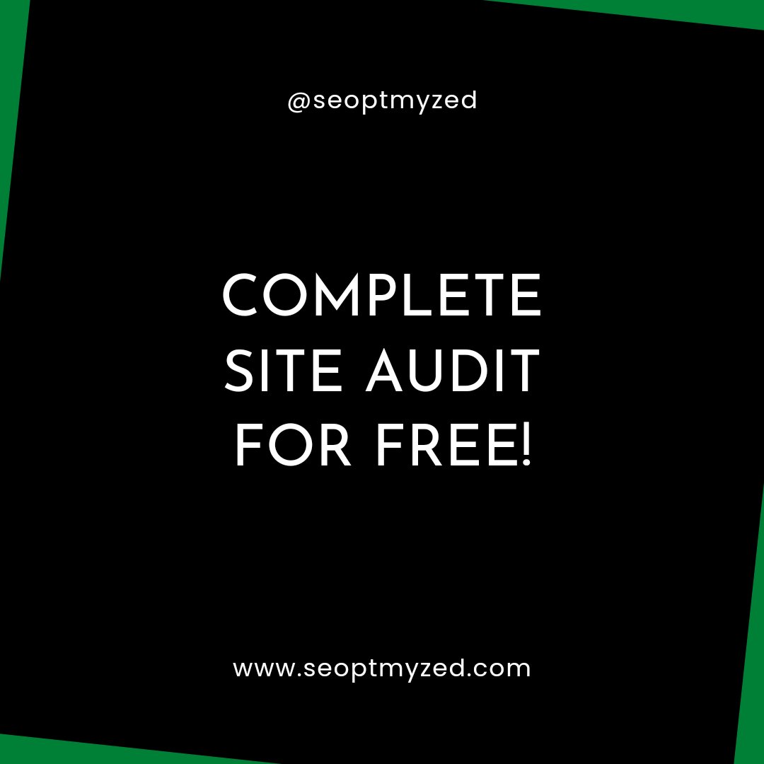 seoptmyzed's tweet photo. With @seoptmyzed... analyze your website for SEO issues & create a complete site audit report
FOR FREE!
#SiteAudit #SiteAnalyzer
#SearchEngineOptmization
#SEOOptmization
#SEOFreeTools #SEOTools
#Wordpress #Blog #Blogging
#SEOTips #BloggingTips #BloggingCommunity #BloggingGuide https://t.co/cRTL1OMbnc
