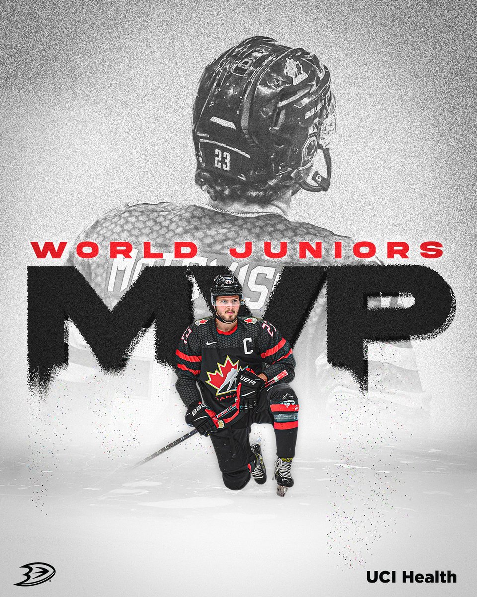 Mason McTavish is your #WorldJuniors MVP!

#FlyTogether | <a href="/HockeyCanada/">Hockey Canada</a>