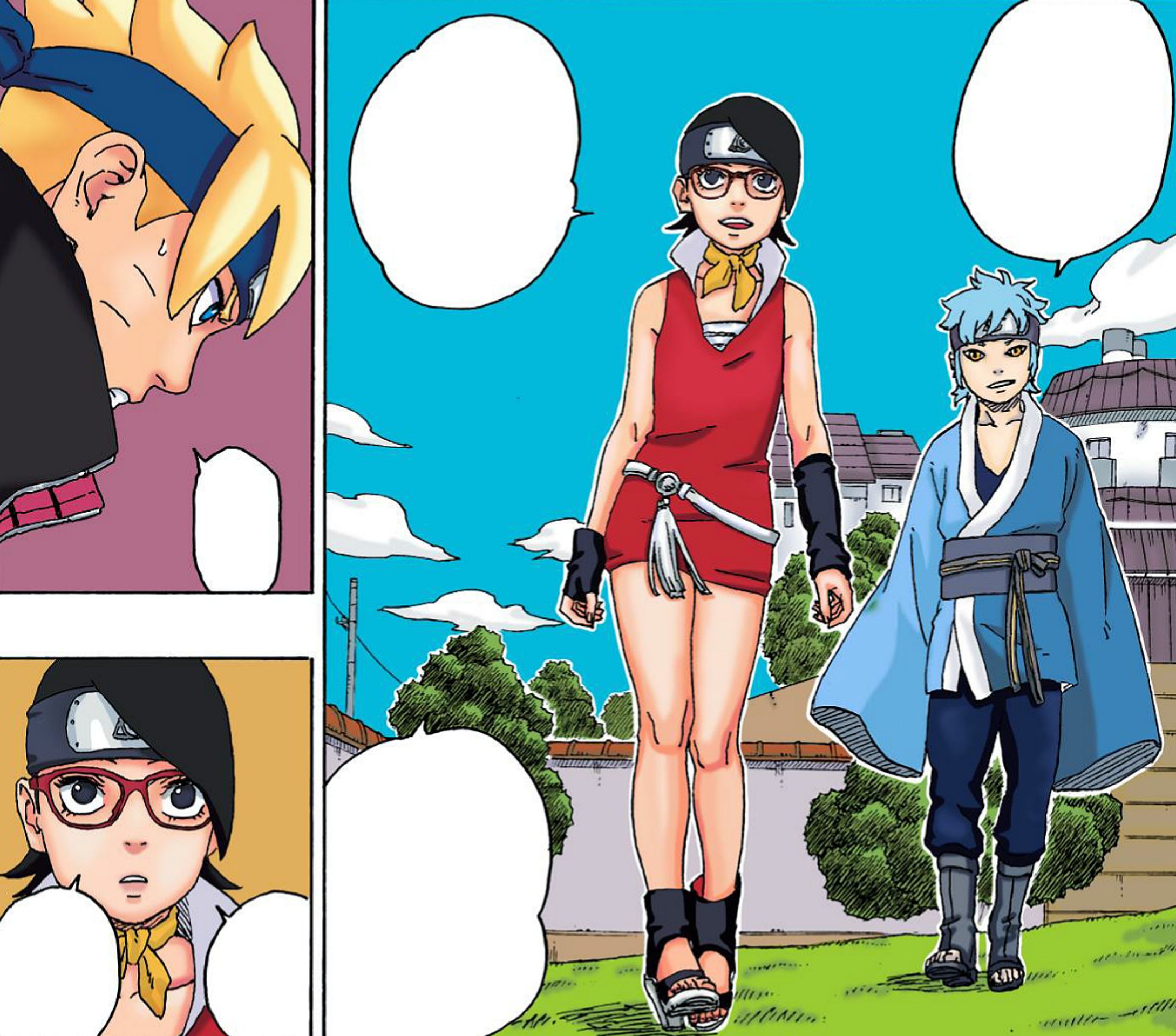 Boruto: Naruto Next Generations: nueva imagen de Sarada Uchiha adulta en  fan art viral, Naruto Shippuden animen y manga online, Animes