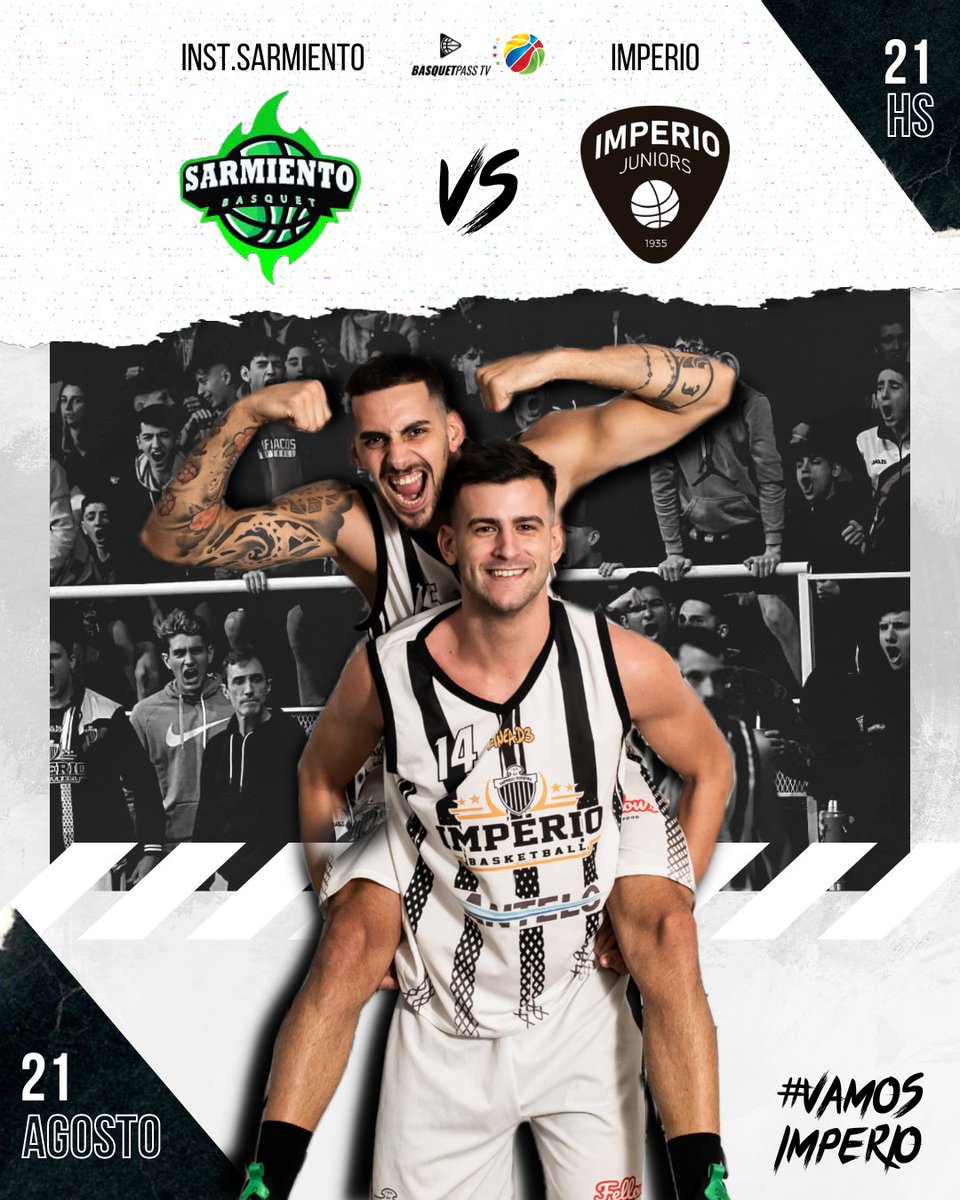 ¡Vamos con todo! 🏀

Visitamos a Institución Sarmiento por la cuarta fecha de la <a href="/ligametrook/">Liga Metropolitana 2021</a> .

🗓 Domingo 21/8
🕧 21 hs.
📍Av La Plata 3434 (Santos Lugares)
🏆 Liga Metropolitana
💻 Transmite @basquetpasstv