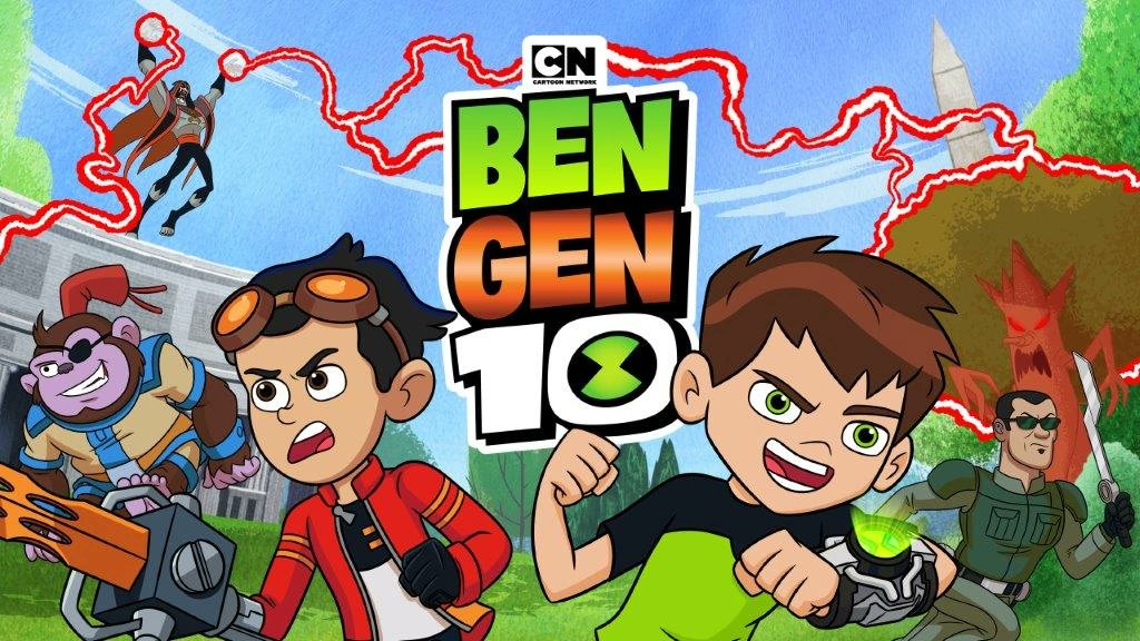 TVLaint's tweet photo. Hoy, hace 1 año, se estrenó #BenGen10 por @CartoonLA y @HBOMaxLA.

El especial, un crossover entre #GeneradorRex y el reboot de #Ben10, está disponible en la plataforma de streaming. https://t.co/OxkAKAk2ti