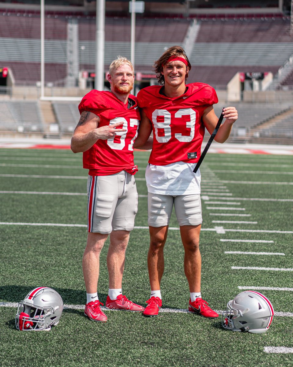OhioStateFB's tweet photo. 🚨 𝗕𝗟𝗔𝗖𝗞 𝗦𝗧𝗥𝗜𝗣𝗘 𝗔𝗟𝗘𝗥𝗧 🚨 

Let's goooooo @JoopMitchell ‼️

#GoBucks https://t.co/P7k2ZmSy74