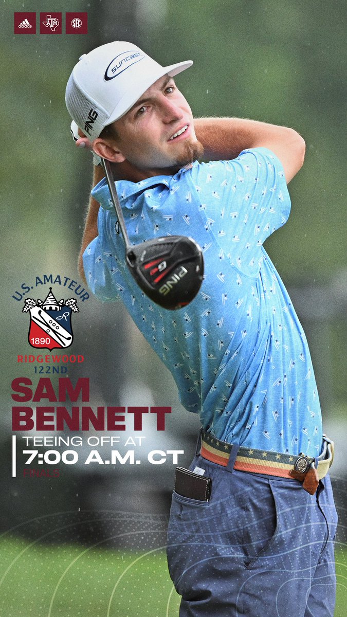 𝐇𝐄𝐀𝐃𝐈𝐍𝐆 𝐓𝐎 𝐓𝐇𝐄 𝐂𝐇𝐀𝐌𝐏𝐈𝐎𝐍𝐒𝐇𝐈𝐏!

<a href="/sammy_golf24243/">Sam Bennett</a> advances to the U.S. Amateur final after defeating Dylan Menante 1UP!

Bennett earns an entry to the 2023 Masters and U.S. Open. and will face Ben Carr at 7 a.m. CT tomorrow!

#GigEm