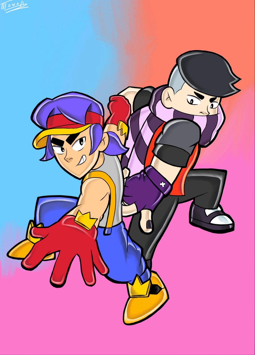 Yellow_Cloud_'s tweet photo. #brawlstars #sonic #SonicTheHedgehog #fang #edgar #brawlstarsfanart https://t.co/3dDjSpL178