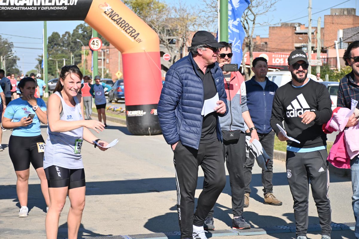 DireccindeDepo5's tweet photo. Y cuenta con 2 distancias de participación: 5 Km y 10 km.  Agradecimiento especial a la Dirección de Tránsito de la IDR, a la Dirección de Tránsito de la Jefatura de Policía de Rocha, Batallón de Infantería Mecanizada Nro 12, Comero, Sentir Acompañantes + https://t.co/8Un1xcekJp