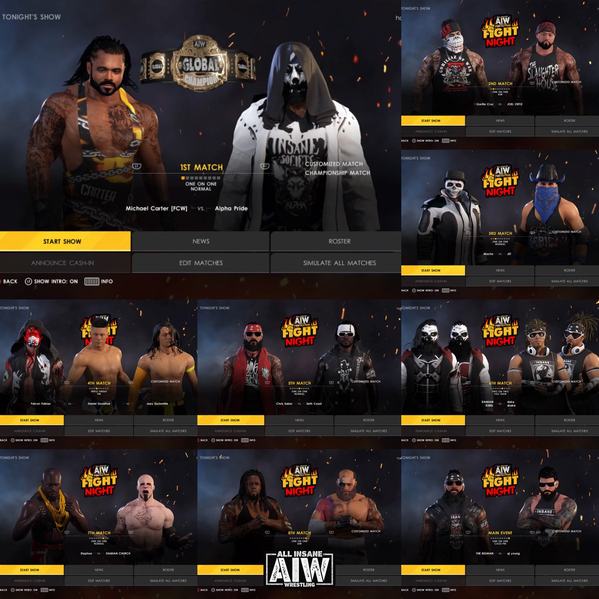 m.twitch.tv/royaldarksydeh… Aiw fight night episode 5 is live now on twitch